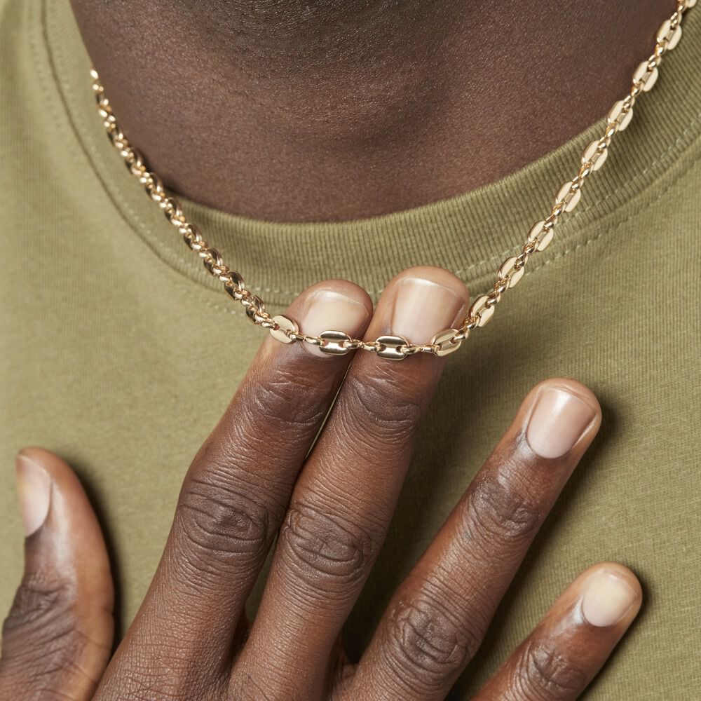 Collier William Plaqué Or Jaune - Chaines Homme | Marc Orian