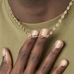 Collier William Plaqu&eacute; Or Jaune - Chaines Homme | Marc Orian