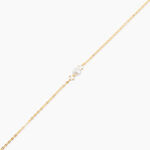 Bracelet Or Jaune Audrea Perle De Culture Oxydes De Zirconium - Bracelets cha&icirc;nes Enfant | Marc Orian