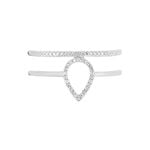 Bague Maude Or Blanc Diamant - Parures de mariage Femme | Marc Orian