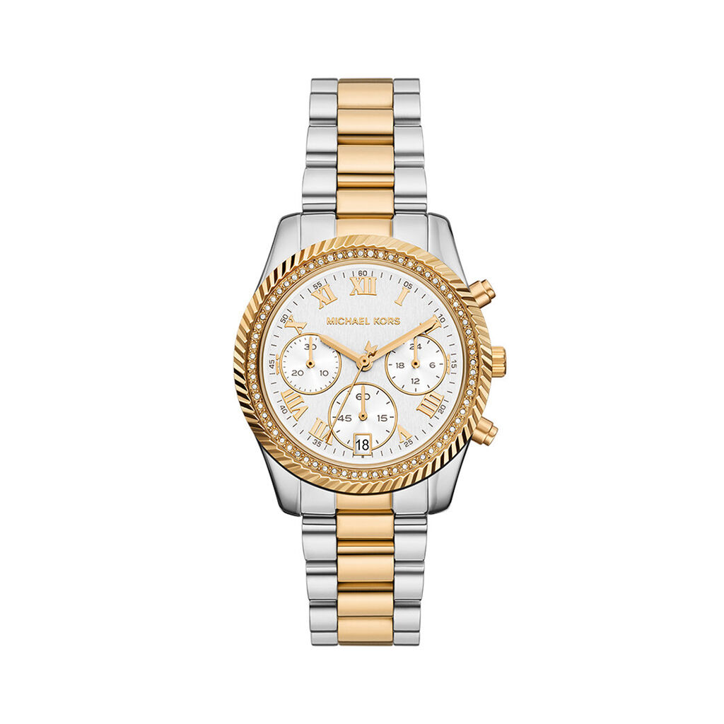 Montre Michael Kors Lexington Argent&eacute; - Montres &eacute;tanches Femme | Marc Orian