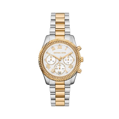 Montre Michael Kors Lexington Argent&eacute; - Montres &eacute;tanches Femme | Marc Orian