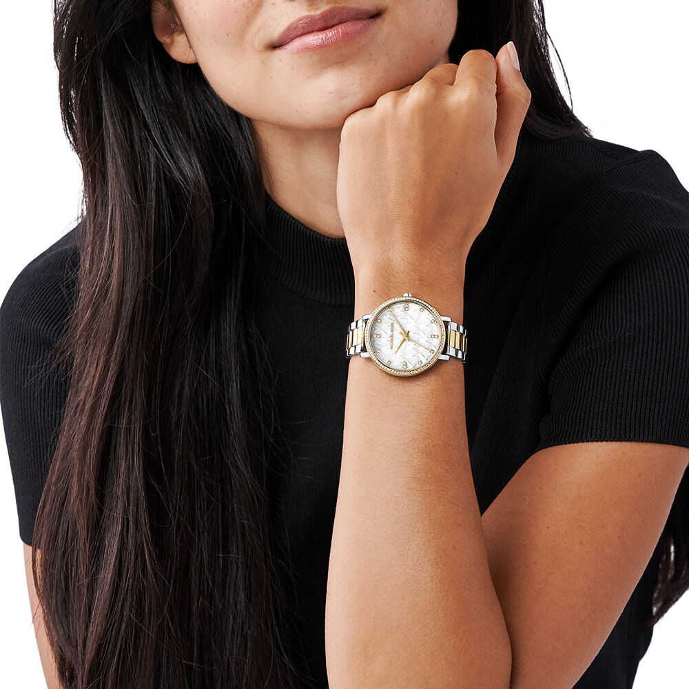 Montre Michael Kors Pyper Blanc - Nouveautés Femme | Marc Orian