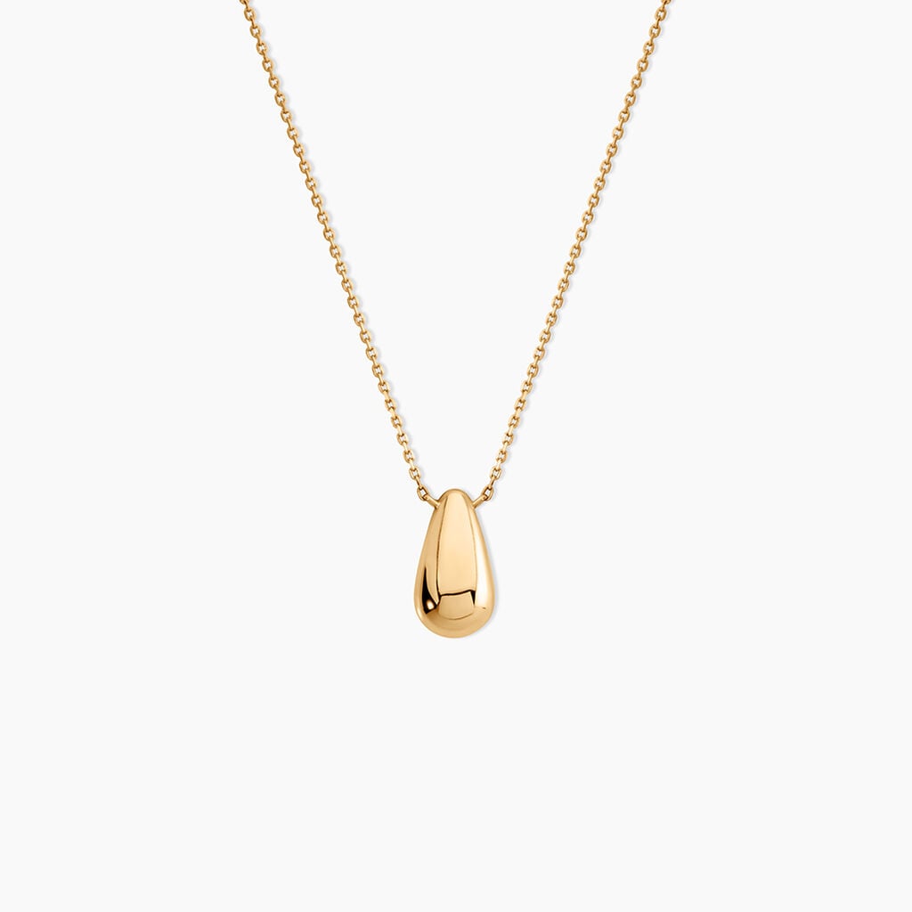 Collier Classic Bold Plaqu&eacute; Or Jaune - Colliers ete Femme | Marc Orian