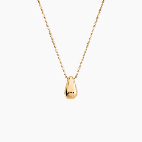 Collier Classic Bold Plaqu&eacute; Or Jaune - Colliers ete Femme | Marc Orian
