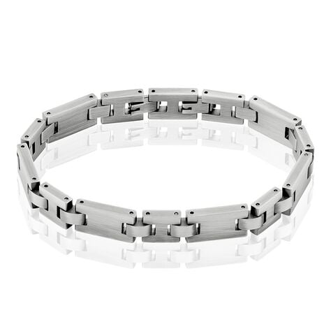 Bracelet Mica Acier Gris - Bracelets chaînes Homme | Marc Orian