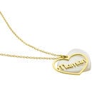 Collier Or Jaune Sylvester Nacre - Colliers avec pierres Femme | Marc Orian