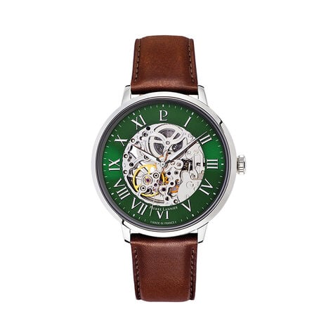 Montre Pierre Lannier Automatique 42 Vert - Montres automatiques Homme | Marc Orian