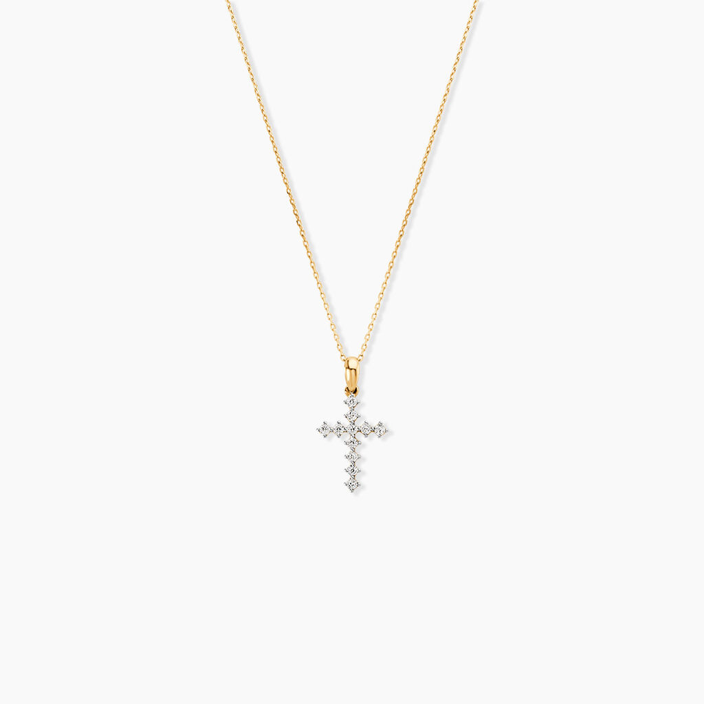 Collier Chriselda Or Jaune Diamant - Colliers avec pierres Femme | Marc Orian