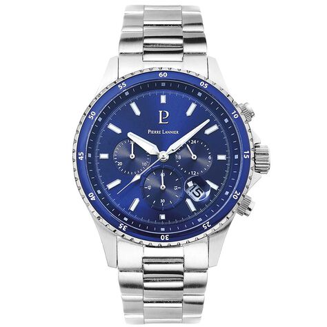 Montre Pierre Lannier Cronos Bleu - Montres étanches Homme | Marc Orian