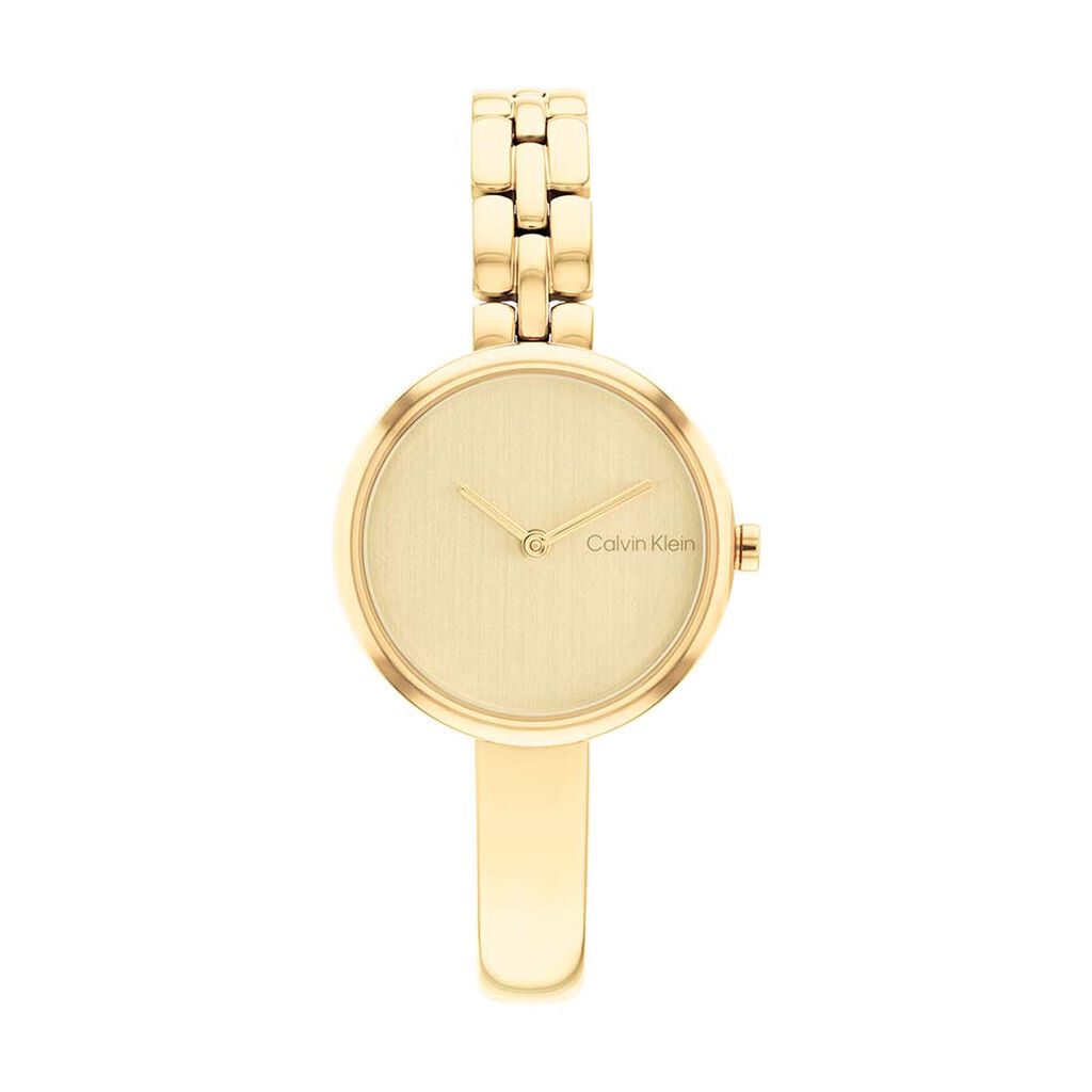 Montre Calvin Klein Bangled Dor&eacute; - Montres &eacute;tanches Femme | Marc Orian