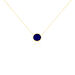 Collier Florica Or Jaune Lapis Lazuli