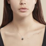 Collier Semi-baroque Or Blanc Perle De Culture De Tahiti - Colliers avec pierres Femme | Marc Orian