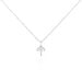 Collier Astra Argent Blanc Oxyde De Zirconium - Colliers avec pierres Femme | Marc Orian