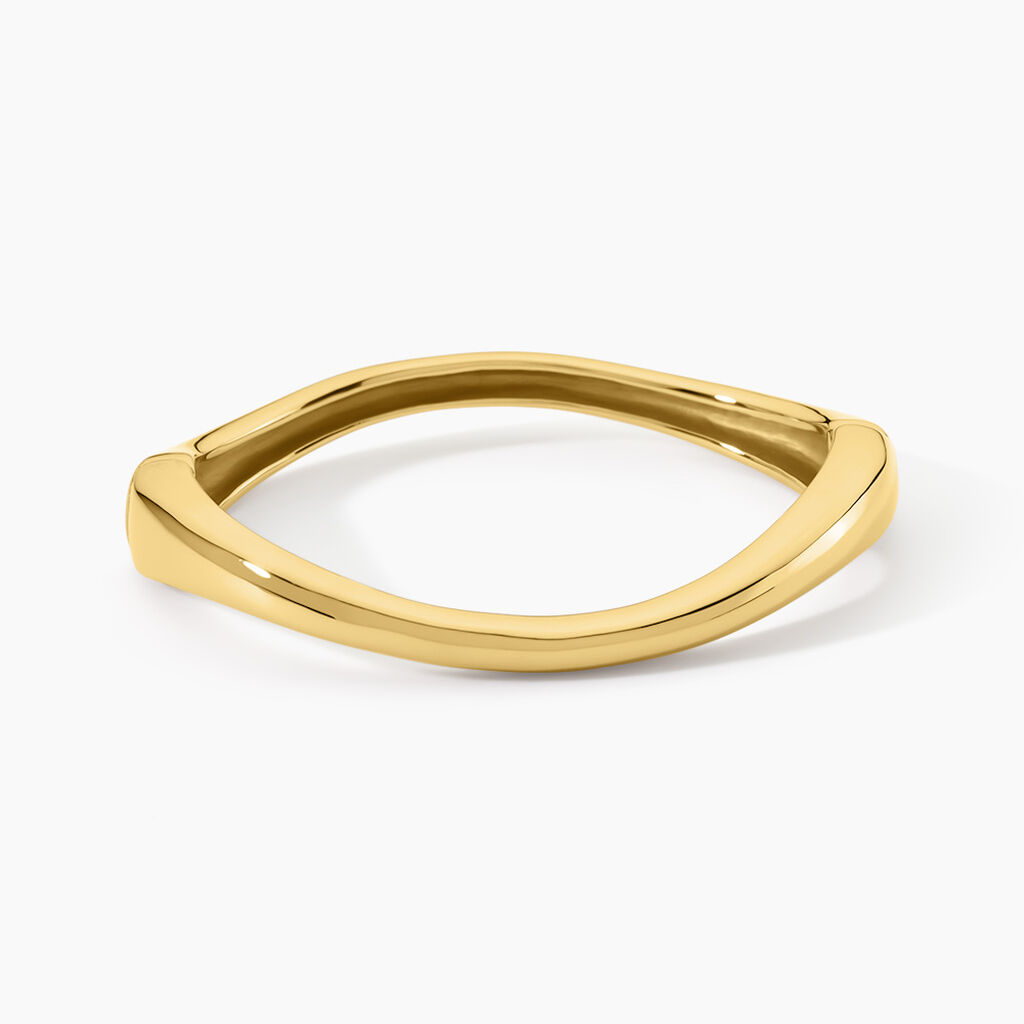 Bracelet Jonc Mamamia Acier Jaune - Bracelets joncs Femme | Marc Orian