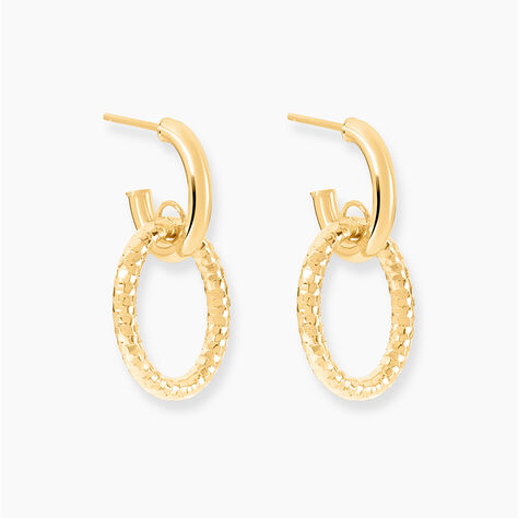 Boucles D'Oreilles Pendantes Chafik Or Jaune - Pendantes Femme | Marc Orian