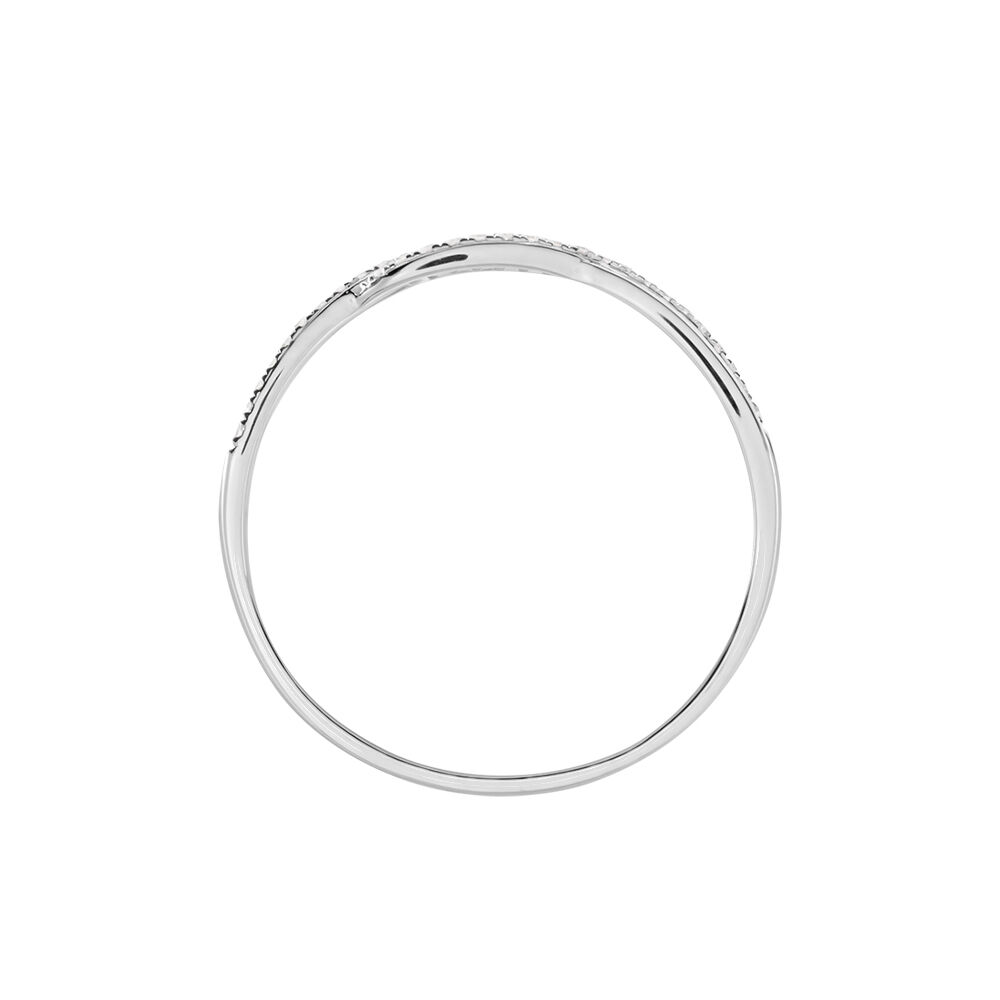Bague Ursulla Or Blanc Diamant - Bagues pierres précieuses Femme | Marc Orian