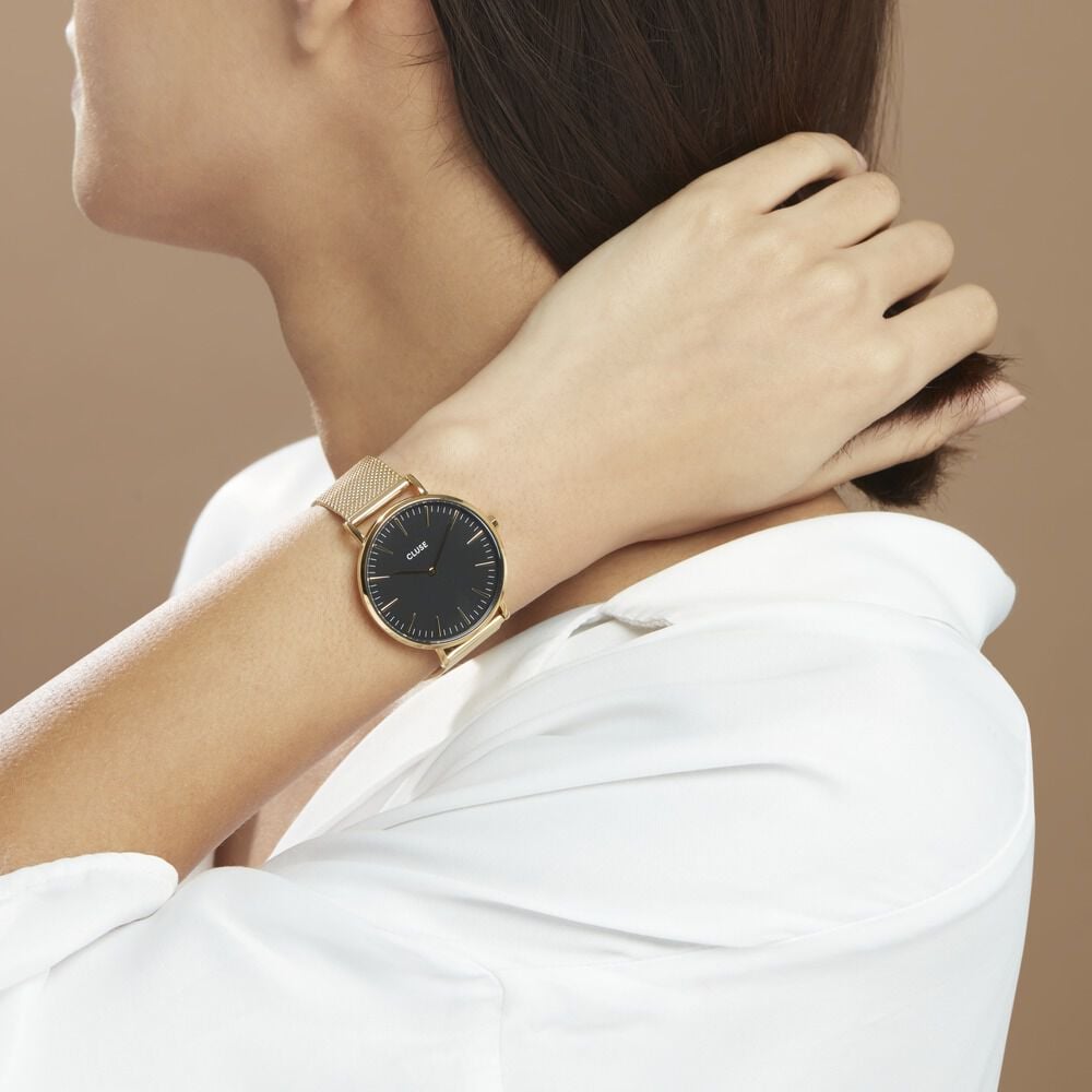 Montre Cluse Boho Chic Noir - Montres &eacute;tanches Femme | Marc Orian