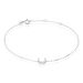 Bracelet Nyima Or Blanc Diamant - Bracelets chaînes Femme | Marc Orian