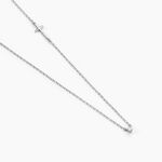 Collier Eloa Argent Blanc Oxyde De Zirconium - Colliers avec pierres Femme | Marc Orian