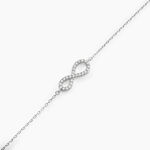 Bracelet Veda Argent Blanc Oxyde De Zirconium - Bracelets fantaisie Femme | Marc Orian