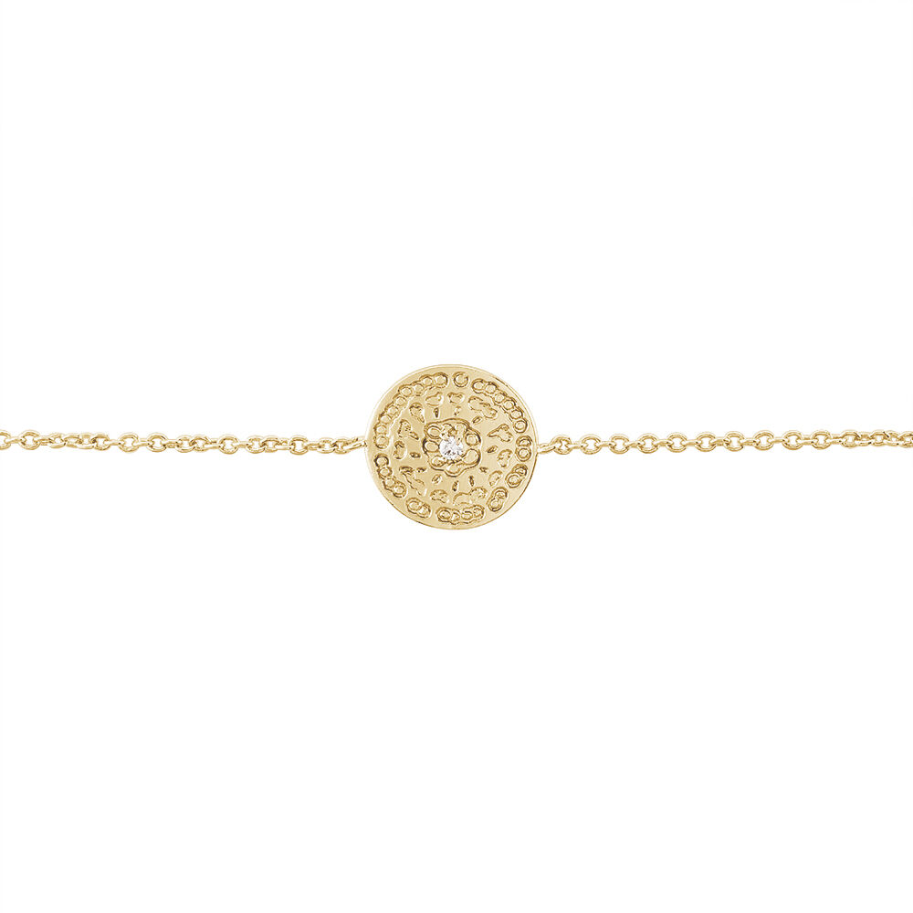 Bracelet Laurina Plaqué Or Jaune Oxyde De Zirconium - Bracelets chaînes Femme | Marc Orian