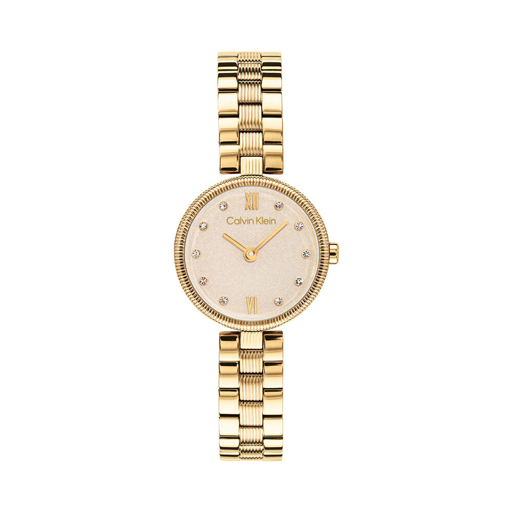 Montre Calvin Klein Gleam Champagne - Montres &eacute;tanches Femme | Marc Orian
