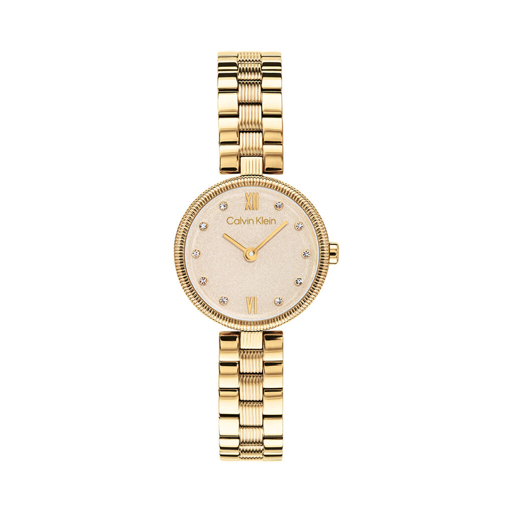 Montre Calvin Klein Gleam Champagne - Montres &eacute;tanches Femme | Marc Orian