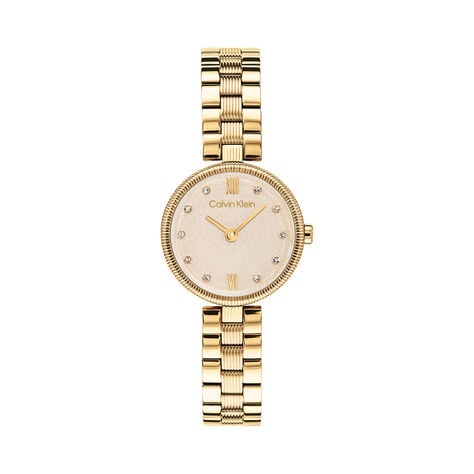 Montre Calvin Klein Gleam Champagne - Montres &eacute;tanches Femme | Marc Orian
