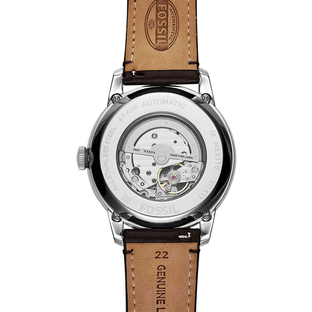 Montre Fossil Townsman Bleu - Montres automatique Homme | Marc Orian
