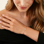 Bracelet Olyss Argent Blanc - Bracelets fantaisie Femme | Marc Orian