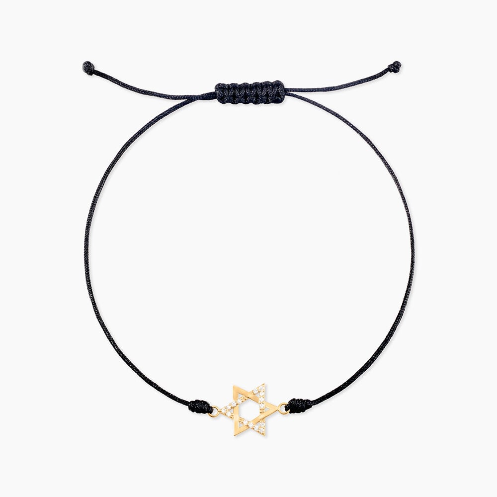 Bracelet Faye Or Jaune Oxyde De Zirconium - Bracelets cordons Unisex | Marc Orian