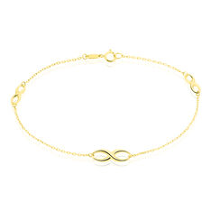 Bracelet Infini Multiple Or Jaune - Bracelets chaînes Femme | Marc Orian