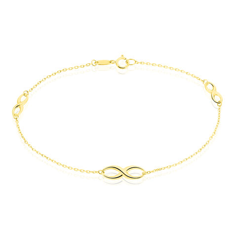 Bracelet Infini Multiple Or Jaune - Bracelets chaînes Femme | Marc Orian