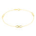 Bracelet Infini Multiple Or Jaune - Bracelets chaînes Femme | Marc Orian