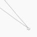 Collier Fedora Argent Blanc - Colliers fantaisie Femme | Marc Orian