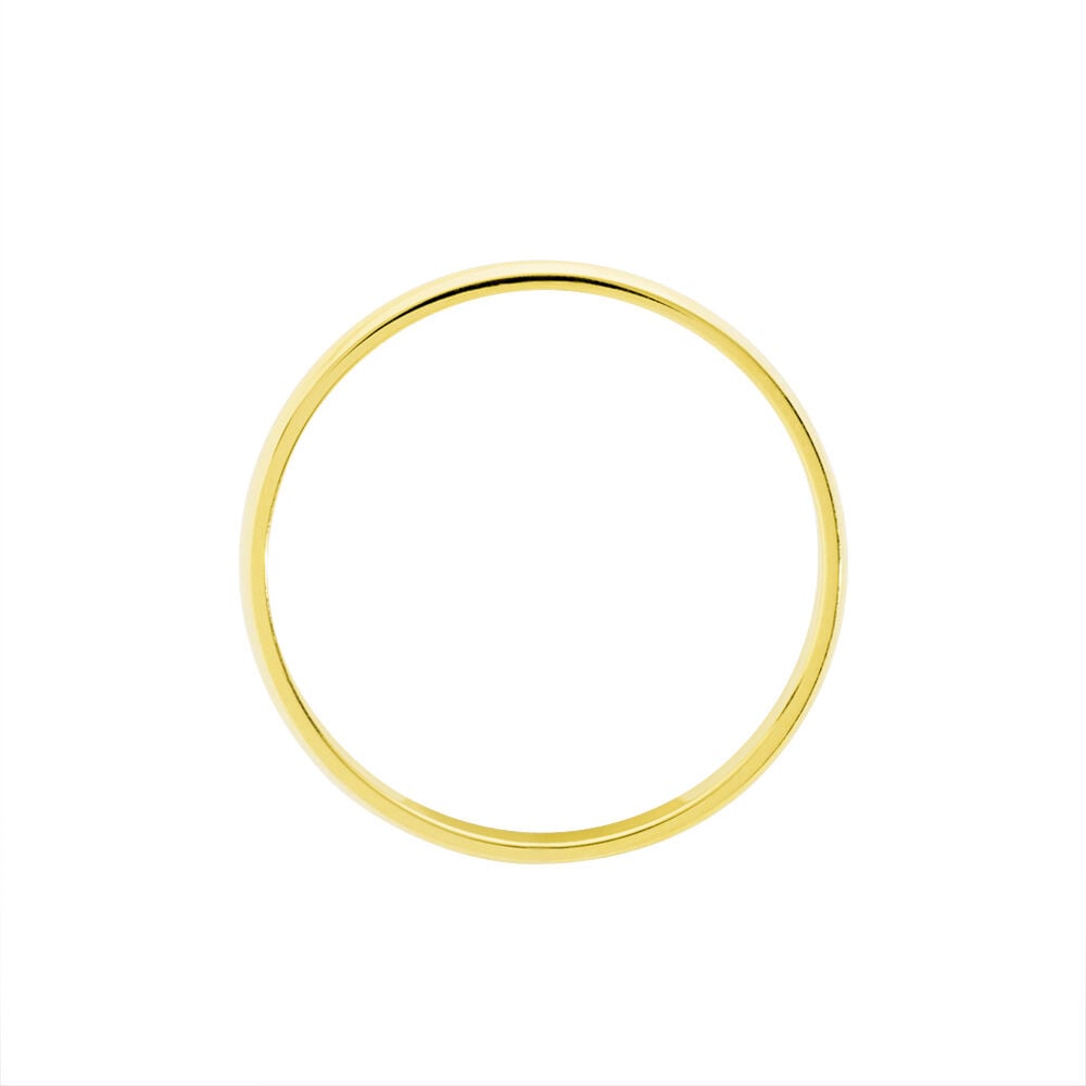 Alliance Igor Demi Jonc Or Jaune - Alliances personnalis&eacute;es Famille | Marc Orian