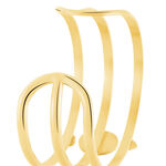 Bracelet Jonc Melissane Acier Jaune Pierre De Synthese - Bracelets joncs Femme | Marc Orian