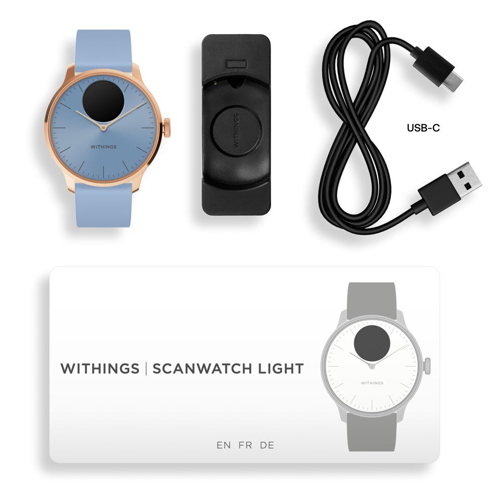 Montre Connectée Withings Scanwatch Light - Montres connectées Femme | Marc Orian