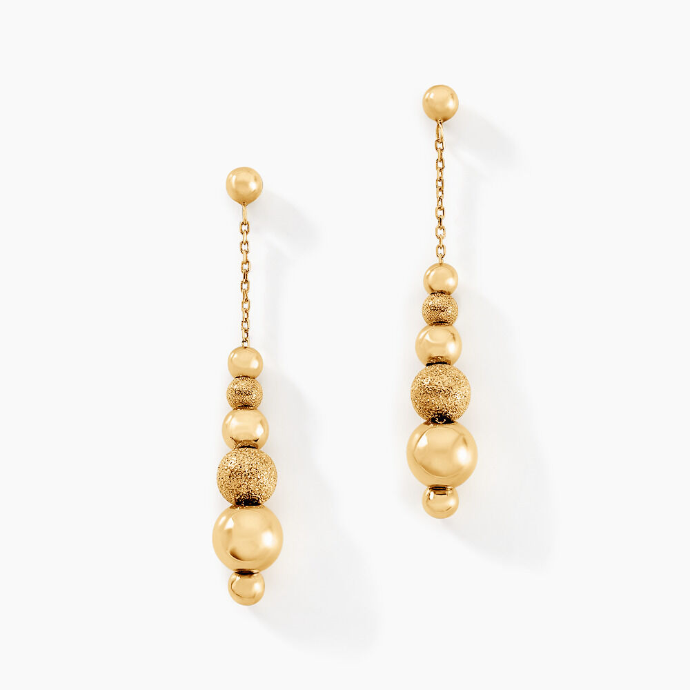 Boucles D'oreilles Pendantes Brooks Or Jaune - Pendantes Femme | Marc Orian