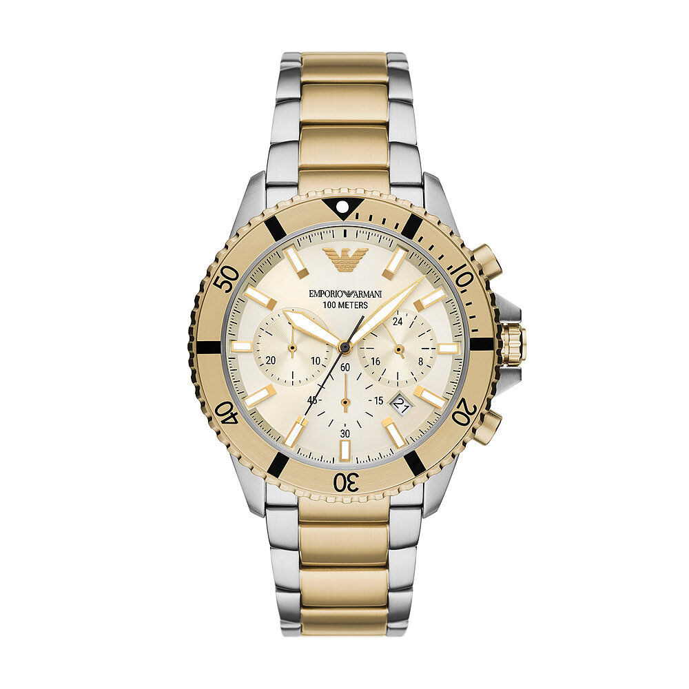 Montre Emporio Armani Doré - Montres étanches Homme | Marc Orian