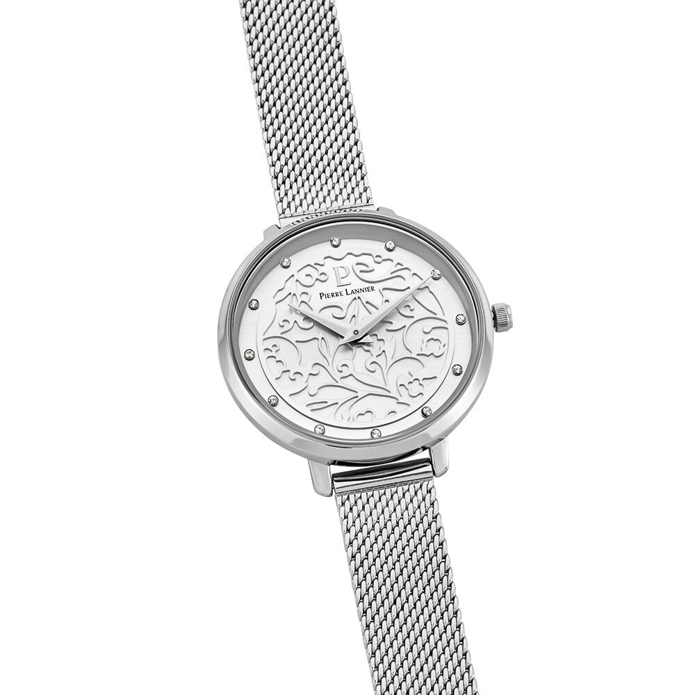 Montre Pierre Lannier Eolia Argenté - Montres étanches Femme | Marc Orian