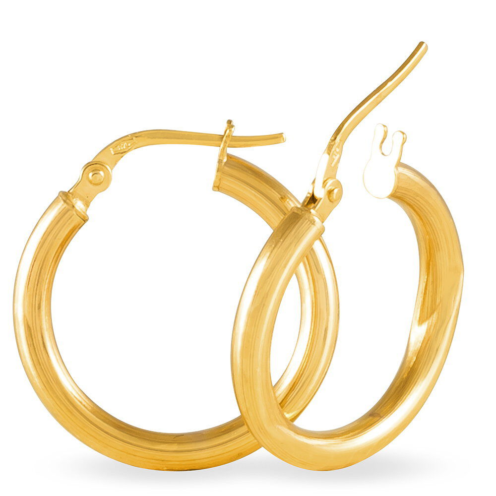 Créoles Verania Or Jaune - Créoles Femme | Marc Orian