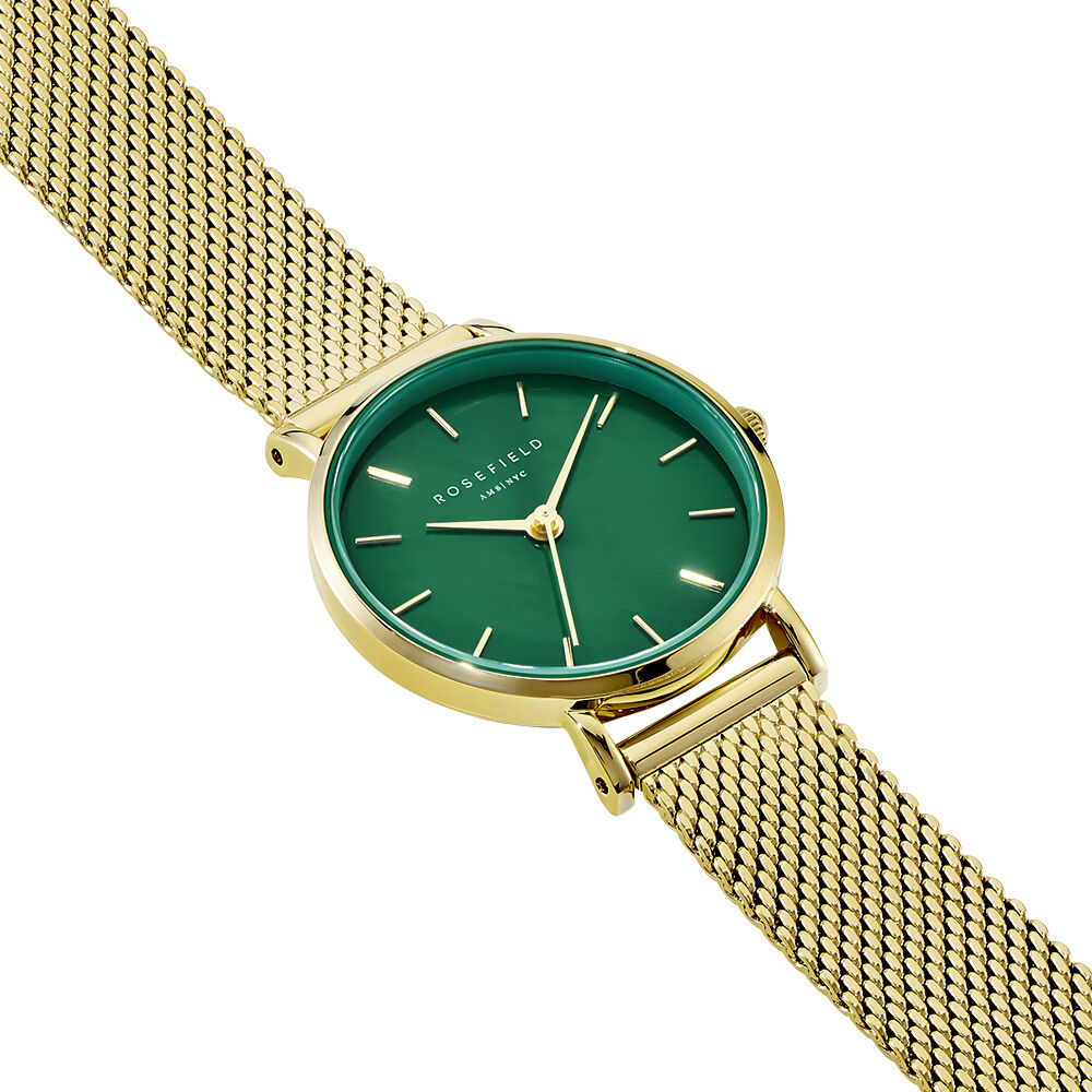 Montre Rosefield Small Edit Vert - Montres &eacute;tanches Femme | Marc Orian