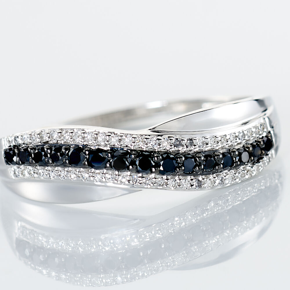 Bague Calliste Or Blanc Diamant - Bagues pierres précieuses Femme | Marc Orian