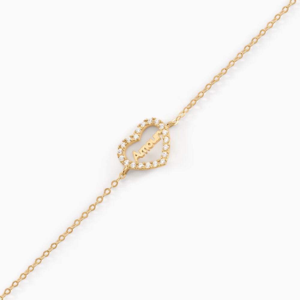 Bracelet Cowal Or Jaune Oxyde De Zirconium - Bracelets chaînes Femme | Marc Orian
