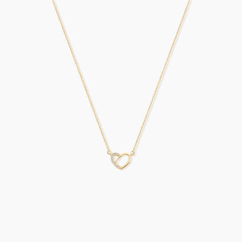 Collier Jada Or Jaune Oxyde De Zirconium - Colliers avec pierres Femme | Marc Orian