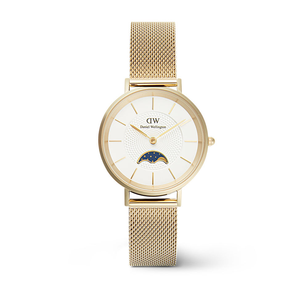 Montre Daniel Wellington Petite Moonphase Blanc - Montres étanches Femme | Marc Orian