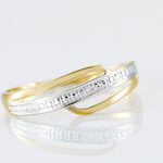 Bague Solena Or Jaune Diamant - Parures de mariage Femme | Marc Orian
