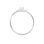 Bague Ninon Or Blanc Oxyde De Zirconium - Solitaires Femme | Marc Orian
